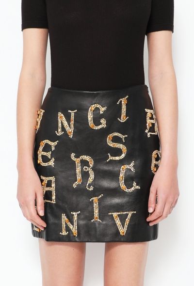 Gianni Versace COLLECTOR Atelier F/W 1997 Letter Skirt - 1