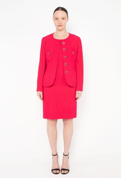 Chanel Collector 1990 Bouclé Tweed Ensemble - 2