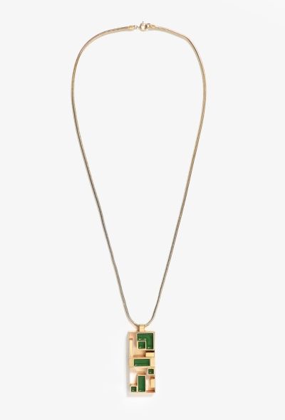Art Deco Pendant Necklace - 1
