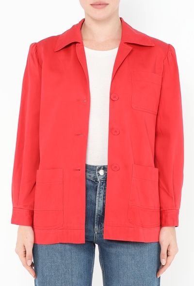 Saint Laurent 1985 Oversized Chore Jacket - 1