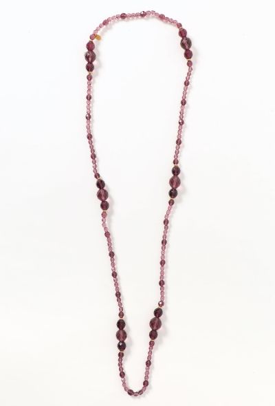Dior Vintage Faceted Beaded Necklace - 1