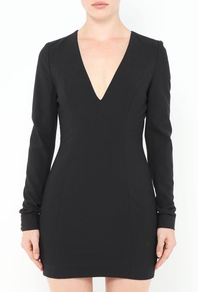 John Galliano 1997 Plunging Bodycon Dress - 2