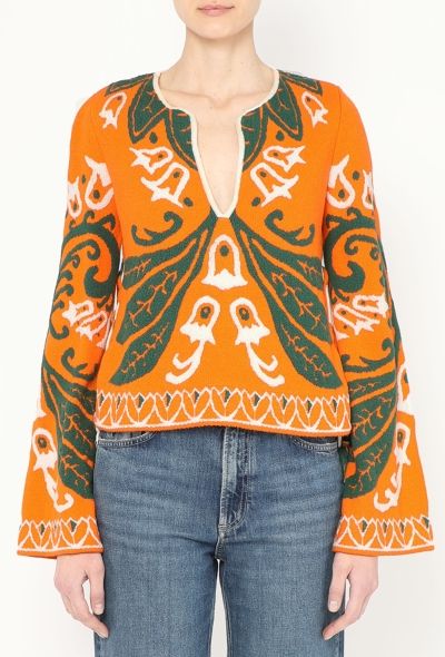 Emilio Pucci S/S 2015 Terrycloth Tassel Top - 1