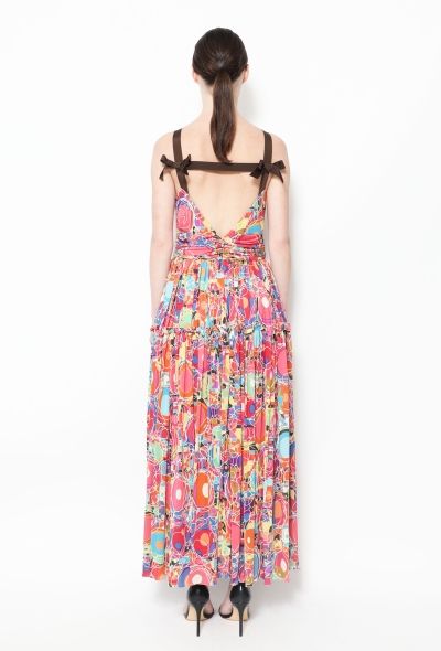 Chanel Spring 2008 'CC' Silk Halter Dress - 2