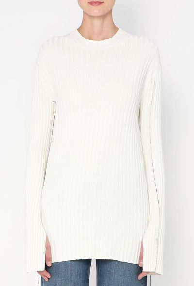 Céline 2014 Ribbed Slit Sweater - 1