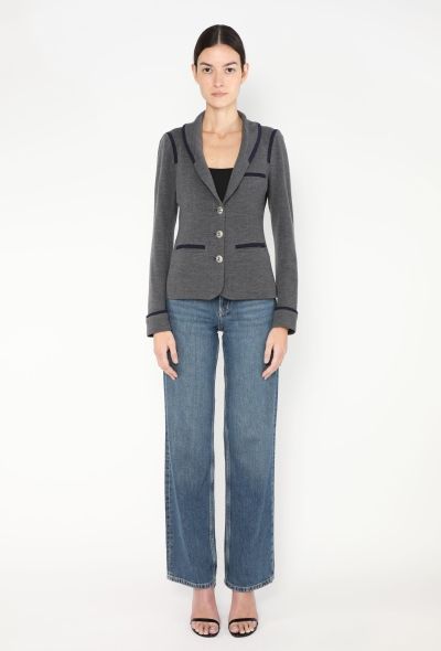 Chanel Bicolor 'CC' Collegiate Blazer - 2