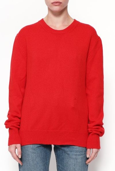 Céline Cashmere Triomphe Sweater - 1