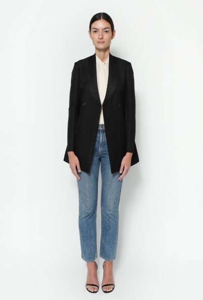 Céline 2010 Twill Smoking Blazer - 2