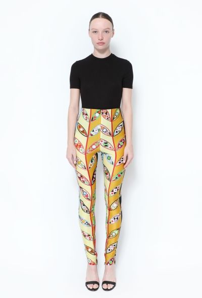 Emilio Pucci Pre-Fall 2022 Girandole Print Leggings - 1