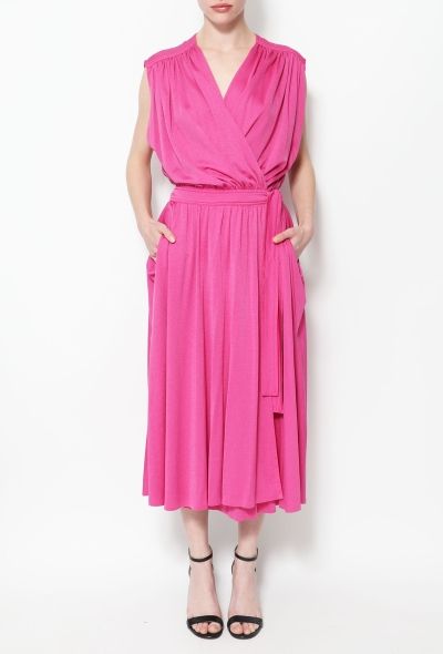 Exquisite Vintage 70s Jersey Wrap Dress - 2