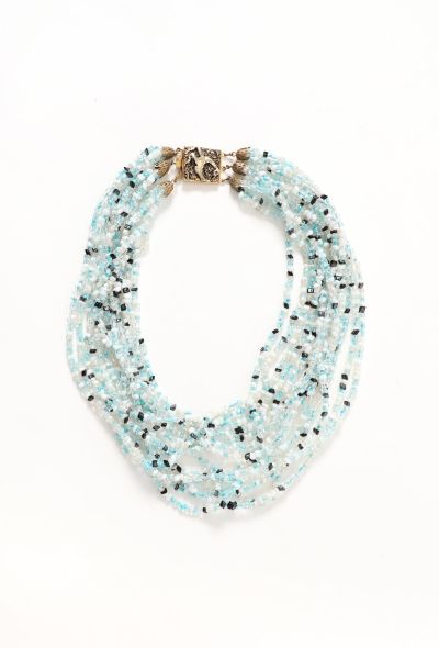 '70s Mother of Pearl Layered Necklace - 1