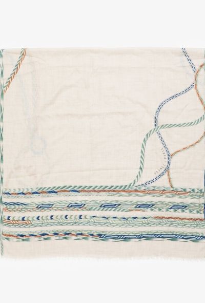 Hermès Cashmere Frayed Scarf - 2