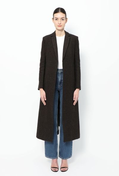Céline F/W 2011 Flared Crombie Coat - 2