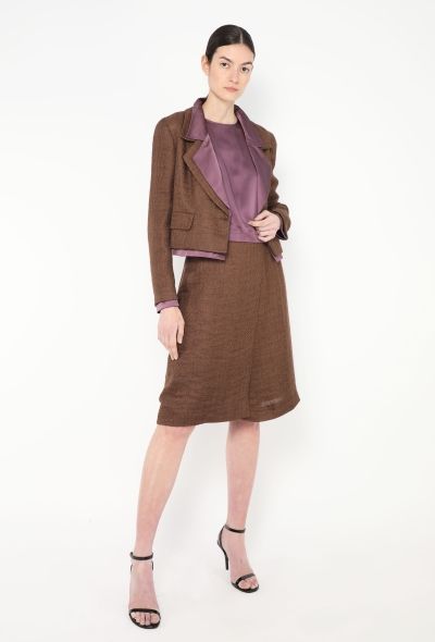 Chanel 1999 Tweed 3-piece Ensemble - 1