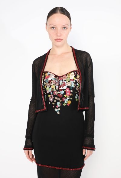 RARE Karl Lagerfeld F/W 1992 Embroidered Ensemble - 1