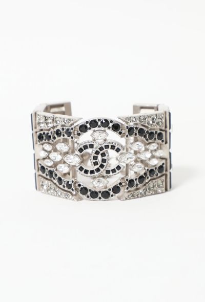 Chanel F/W 2015 Strass 'CC' Bracelet - 1