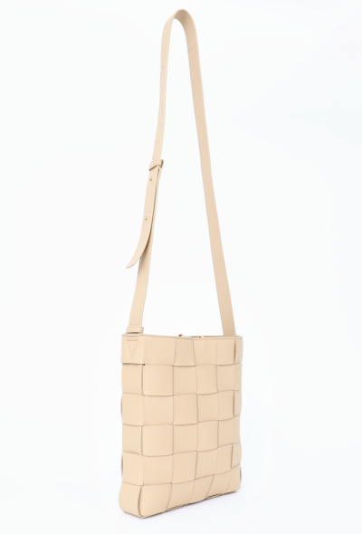 Bottega Veneta Beige Cassette Messenger Bag - 2