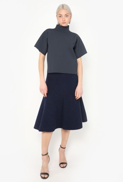 Céline F/W 2013 Bouclé Trumpet Skirt - 1