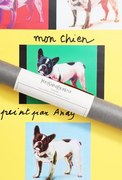 Saint Laurent Rare 1991 Love Poster, in Original Packaging - 2