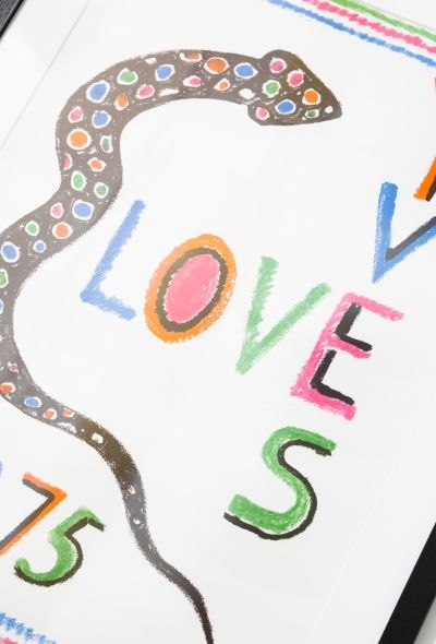 Saint Laurent Original Love Poster 1975 - 2