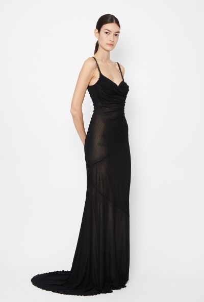 Guy Laroche '90s Ruched Bustier Dress - 2