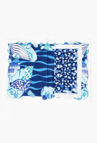 Hermès Seashell Placemat & Serviette Set - 1