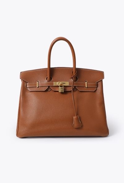 Hermès Beautiful Gold Togo Birkin 35 - 1