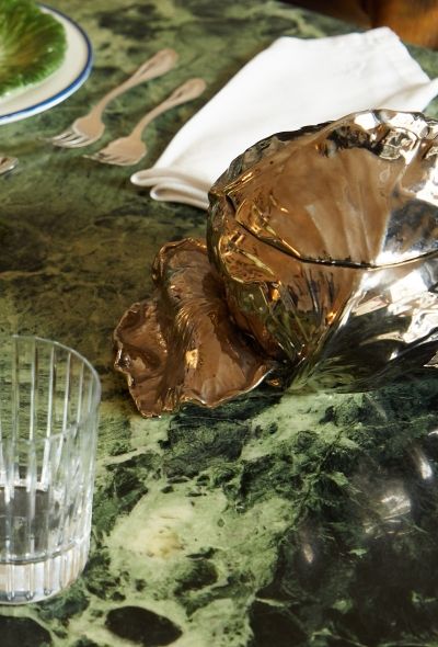 Dior Vintage Silver Porcelain Terrine - 2