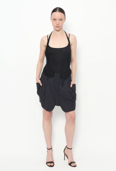 Balenciaga Le Dix S/S 2002 Halter Skirt - 1