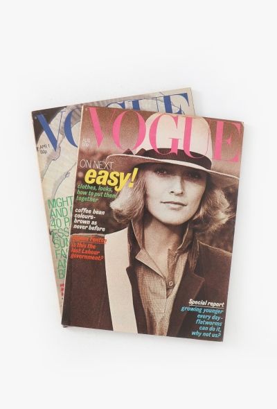 VOGUE UK 1977 Beatrix Miller Double Issue - 2