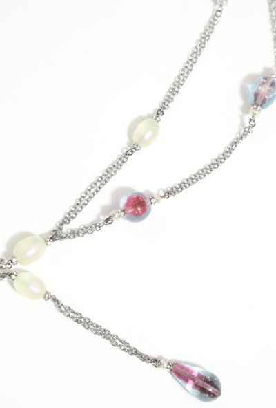 Chanel 1998 Holographic Fantasy Charm Chainlink Belt - 2