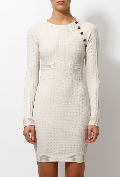 Chanel Knit Fitted Dress - 2