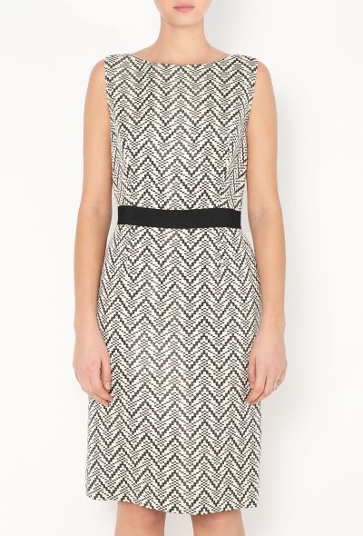 Dior Geometric Woven Dress - 2