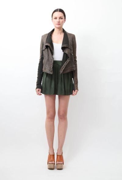 Balenciaga Silk Pleated Skirt - 1