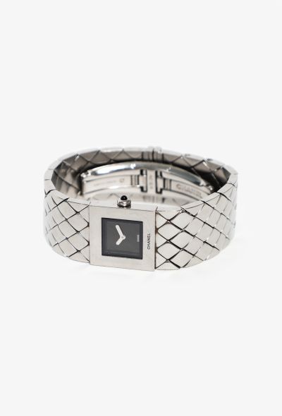 Chanel 1993 Steel Quilted Watch - 2