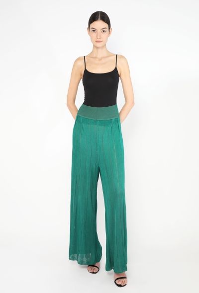 Alaïa S/S 1990 Ribbed Palazzo Pants - 1