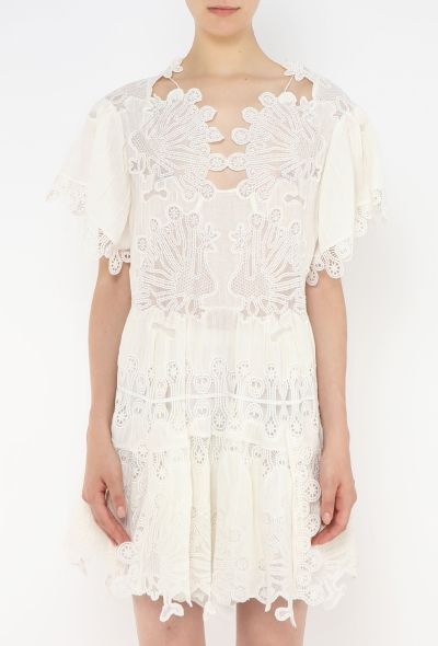 Chloé S/S 2015 Guipure Linen Romper - 2