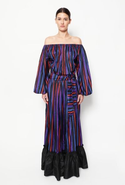 Lanvin COUTURE '70s Off Shoulder Gown - 1