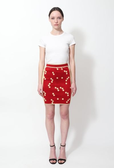 Alaïa ICONIC S/S 1991 Dotted Skirt - 1