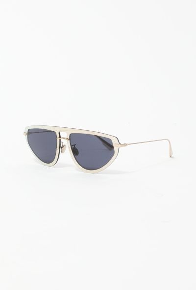 Dior Contrast Metallic Rim Sunglasses - 2