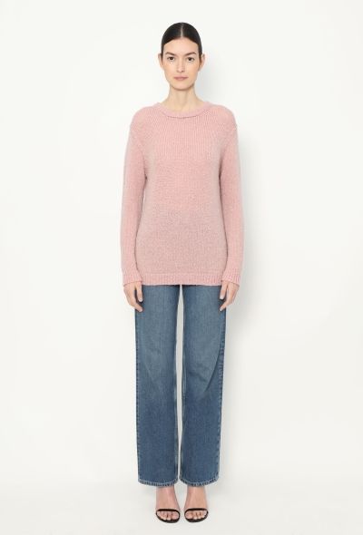 Prada 2015 Pink Cashmere Knit Sweater - 2
