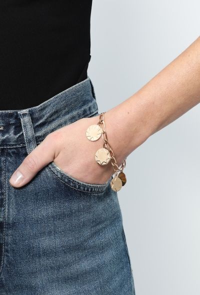 Vintage & Antique 18k Pink Gold Lucky Charm Bracelet - 2