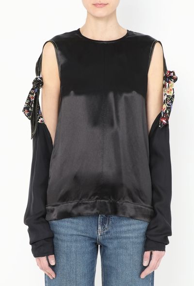 Céline Resort 2016 Floral Sleeve Blouse - 1