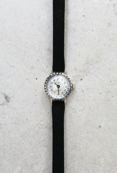 Vintage Fine Jewelry 18k White Gold Altima Wristwatch - 1