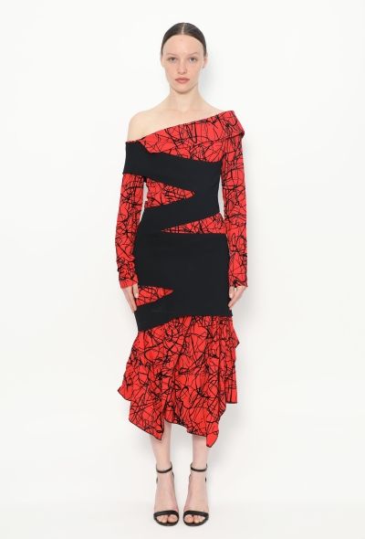 Proenza Schouler 2017 Abstract Bandage Dress - 1