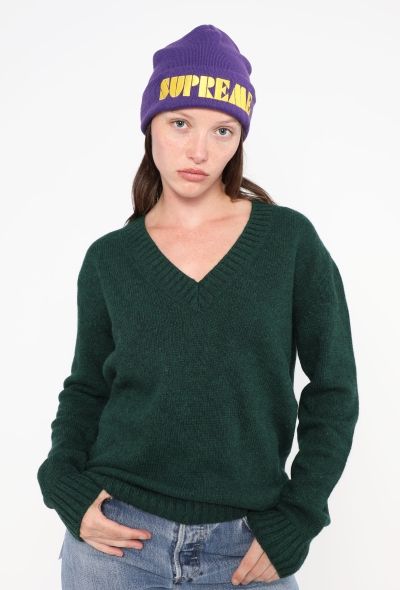 Supreme 2024 Stencil Beanie - 2