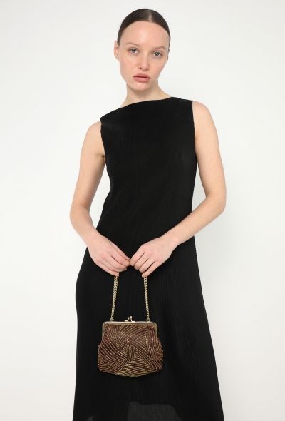 Sequined Mini Evening Bag - 2