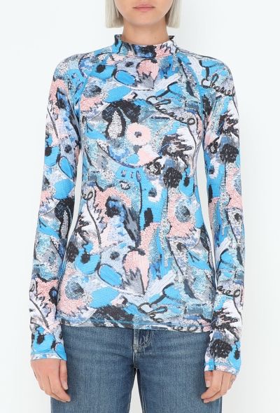 Chanel 2019 Trompe l’Œil Scuba Top - 1