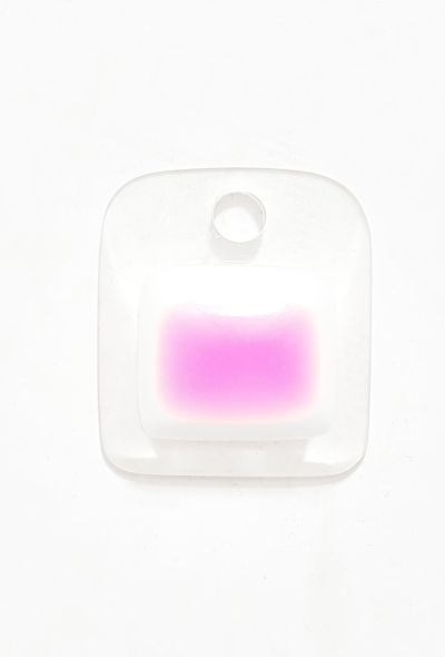 Courrèges 90s Neon Resin Pendant - 1