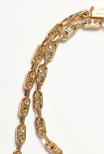 Céline Vintage Triomphe Chainlink Sautoir - 2